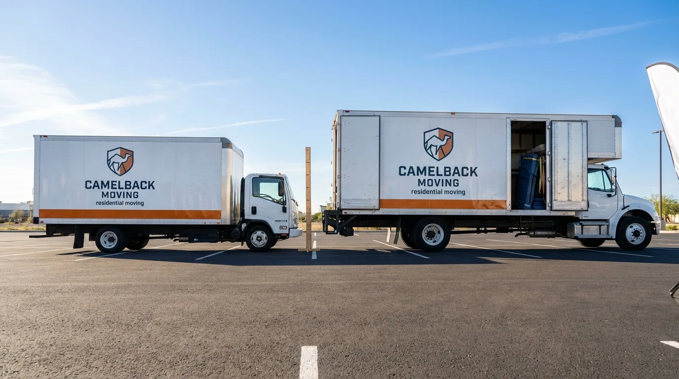 Moving truck size capacity guide in South Plainfield